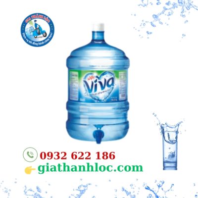 Nước Tinh Khiết LaVie Viva 18.5l (Bình Úp & Vòi) 1 hình ảnh bình nước Lavie viva 18.5L