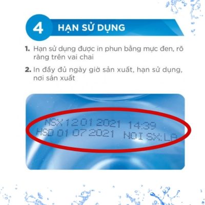 Nước Tinh Khiết LaVie Viva 18.5l (Bình Úp & Vòi) 10 cách nhận biết nước lavie viva thật hình 4