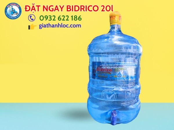 Giá của bình nước tinh khiết Bidrico 20l