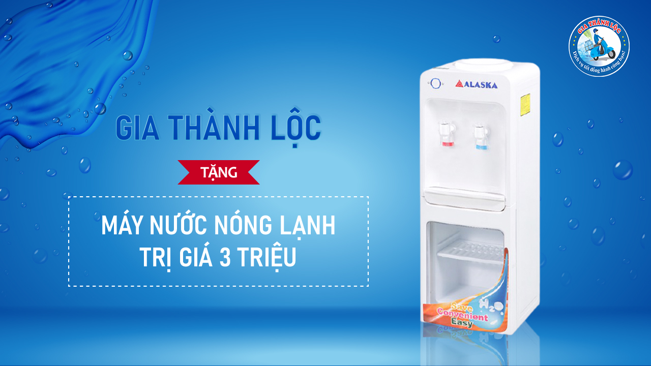 Banner mua nuoc tang May nuoc nong lanh
