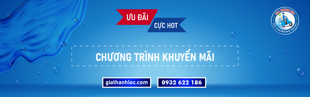 KHUYẾN MÃI: Mua Nước Bình 20L Tặng Gạo Vượt Qua Covid 19l - Gia Thành Lộc 1 nen