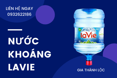 nhà phân phối nước khoáng LaVie