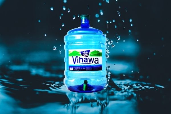 Nước đóng góp bình trăng tròn lít Vihawa