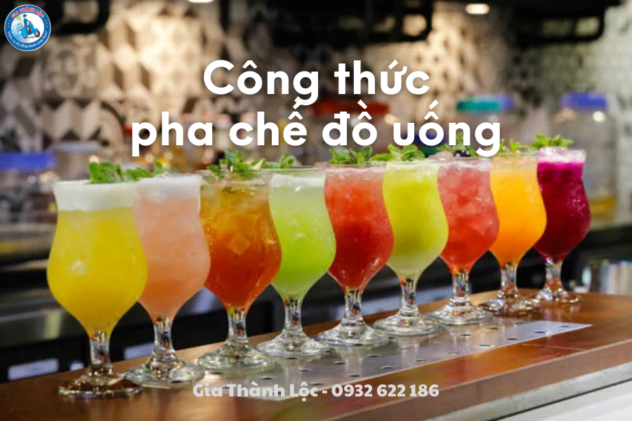 13 công thức pha chế đồ uống giúp đập tan cơn khát! 3 Công thức pha chế đồ uống