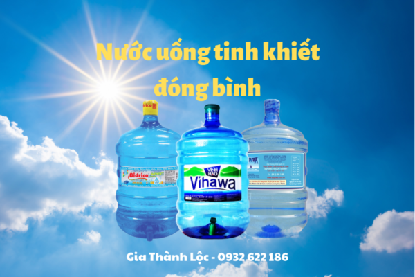 Nước uống tinh khiết đóng bình