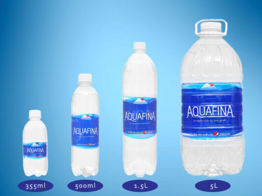 Các loại Aquafina