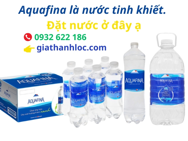 Aquafina là nước tinh khiết