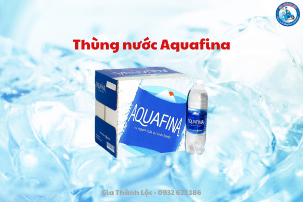 1 thùng nước aquafina giá bao nhiêu