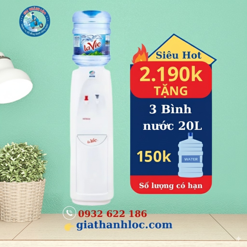 máy nước nóng lạnh lavie