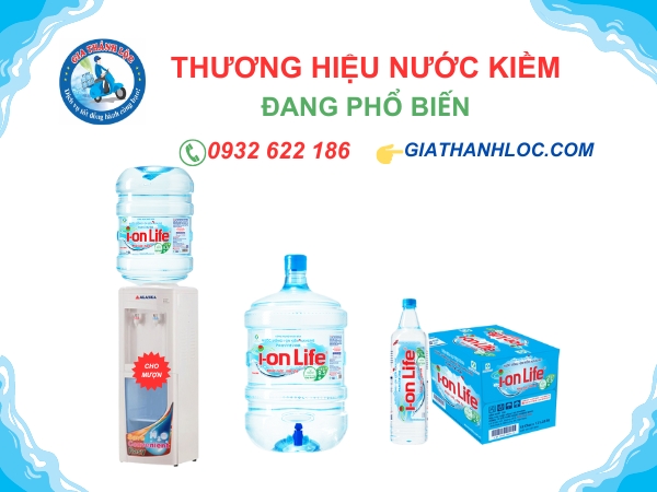 Bình nước 20 lít 6 bình nước kiềm 20l