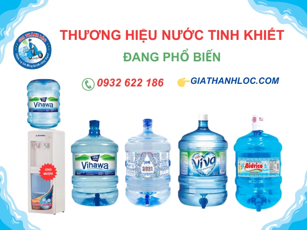 Bình nước 20 lít 5 Các loại bình nước tinh khiết 20 lít