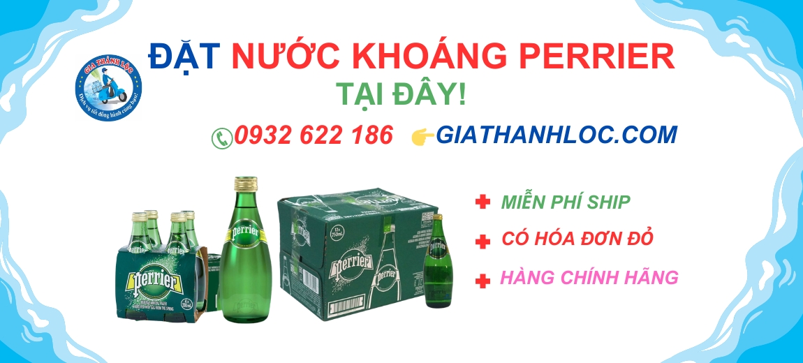 nước khoáng perrier