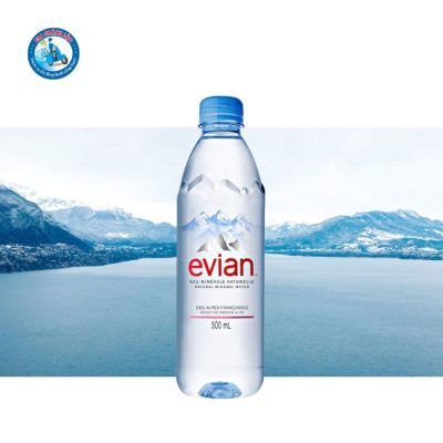 nước evian được lấy từ dãy Alps
