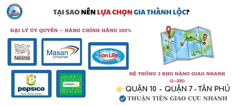 Thùng Nước Uống Đóng Chai (350ml – 500ml – 1.5L – 5L) 8 Tại sao nên lựa chọn Gia Thành Lộc