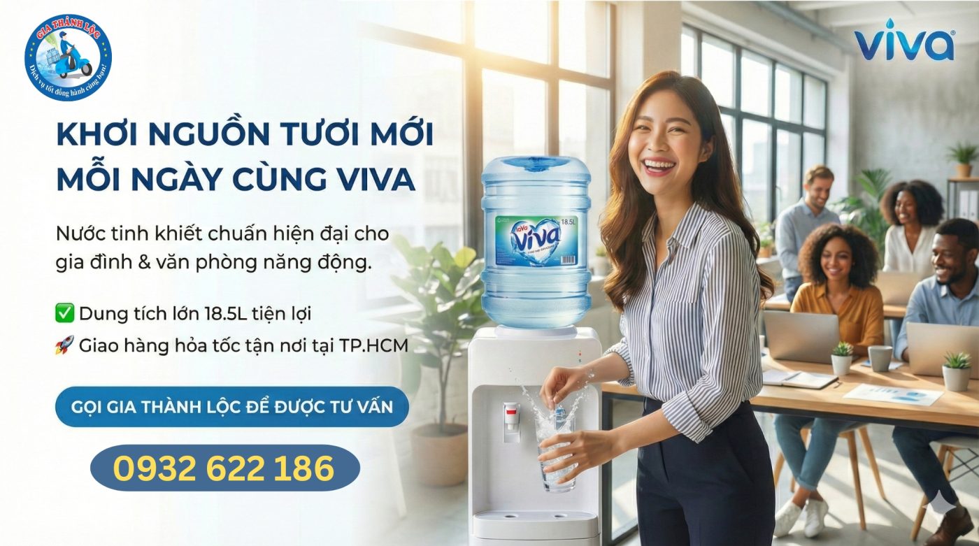 nước tinh khiết viva